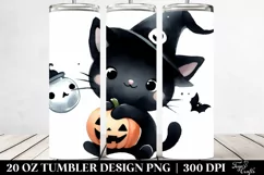 Simple Funny Halloween Clipart 20 Oz Tumbler Product Image 2