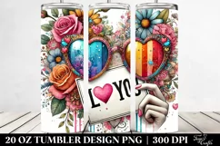 Love 20 Oz Tumbler Png Product Image 2