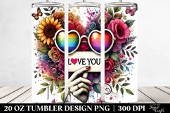 Love 20 Oz Tumbler Png Product Image 2