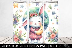 Colorful Smiling Baby Rabbit | 20 Oz Tumbler Product Image 2
