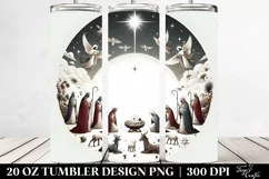Vibrant Nativity Scene 20 Oz Tumbler Product Image 2