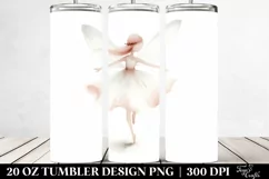 Whimsical Dancing Fairy, Vibrant Colors | 20 oz Tumbler Product Image 2