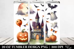 Simple Funny Halloween Clipart 20 Oz Tumbler Product Image 2