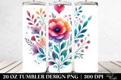 Spring 20 Oz Tumbler Png Product Image 2