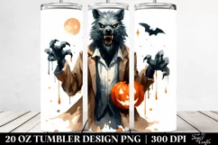 Simple Funny Halloween Clipart 20 Oz Tumbler Product Image 2