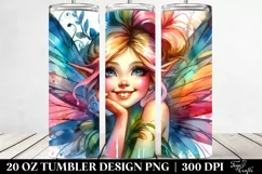 Watercolor Fairy 20 oz Tumbler Product Image 2