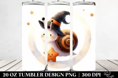 Simple Baby Snail Halloween PNG Product Image 2