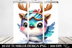 Vibrant Hummingbird Sky Goggles PNG Product Image 2