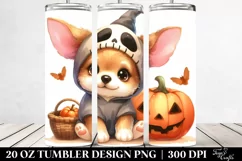 Simple Baby Puppy Halloween PNG Product Image 2