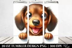 Cute Baby Dachshund | 20 Oz Tumbler Product Image 2
