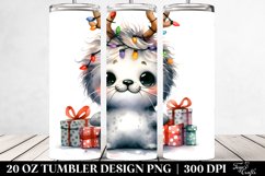 Expressive Seal Christmas PNG Product Image 2