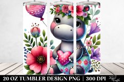 Spring 20 Oz Tumbler Png Product Image 2