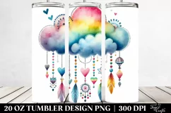 Spring 20 Oz Tumbler Png Product Image 2