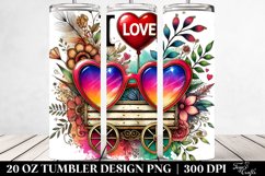 Love 20 Oz Tumbler Png Product Image 2