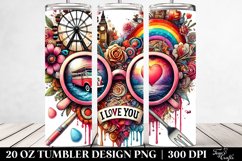 Spring 20 Oz Tumbler Png Product Image 2