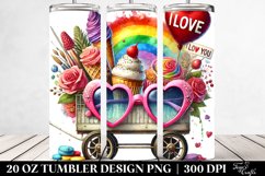 Love 20 Oz Tumbler Png Product Image 2