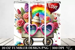 Love 20 Oz Tumbler Png Product Image 2