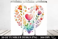 Valentines 20 Oz Tumbler Png Product Image 2