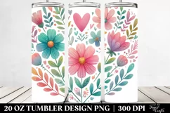 Valentines 20 Oz Tumbler Png Product Image 2