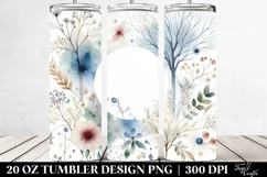 Watercolor Simple Undead | 20 oz Tumbler Product Image 2