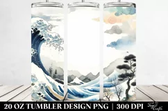 Watercolor Simple Undead | 20 oz Tumbler Product Image 2