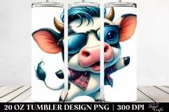 Funny Dancing Baby Cow | 20 oz Tumbler Product Image 2