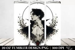 Simple Vampire Digital Painting 20 Oz Tumbler Product Image 2