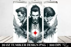 Simple Vampire Digital Painting 20 Oz Tumbler Product Image 2