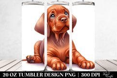 Expressive Vizsla Halloween PNG Product Image 2
