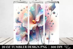 Abstract -like Sweet Pea 20 Oz Tumbler Product Image 2