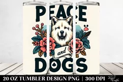 Retro Dog Lover Design | 20 oz Tumbler Product Image 2
