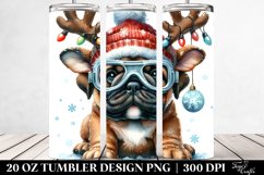 Expressive Bullmastiff Holiday PNG Product Image 2