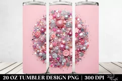 Colorful Gliterry Background | 20 Oz Tumbler Product Image 2