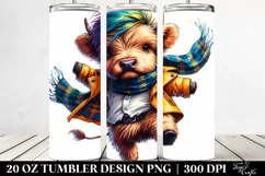 Dancing Highlandcow Watercolor PNG Product Image 2