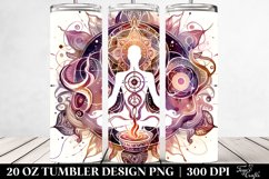 Mystic Ritual Watercolor Image | 20 oz Tumbler Product Image 2
