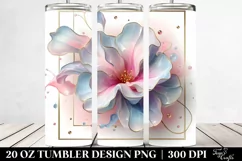 Abstract 3D Sweet Pea | 20 oz Tumbler Product Image 2