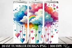 Love 20 Oz Tumbler Png Product Image 2
