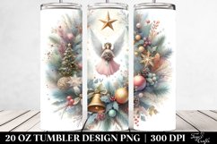Pastel Christmas Scene Clipart Product Image 2