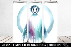 Poltergeist Watercolor Image | 20 oz Tumbler Product Image 2