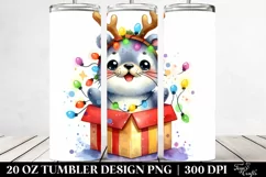 Expressive Baby Cow with Party Hat, High-Res PNG Product Image 2