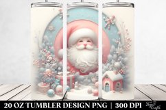 Pastel Santa Clipart Product Image 2