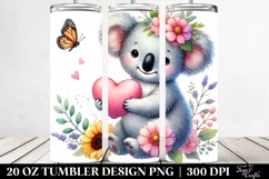 Love 20 Oz Tumbler Png Product Image 2