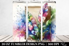 Wooden Sweet Pea Clipart, Transparent 20 Oz Tumbler Product Image 2