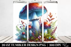 Detailed Shiny Mushroom Tumbler Product Image 2
