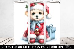 Christmas Baby Dog Tumbler | 20 oz Tumbler Product Image 2