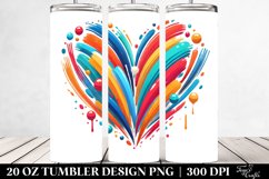 Love 20 Oz Tumbler Png Product Image 2