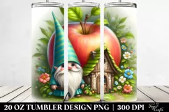 Cute Gnome by Apple House | 20 Oz Tumbler Product Image 2