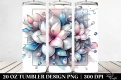 Glossy Gardenia 20 Oz Tumbler Product Image 2