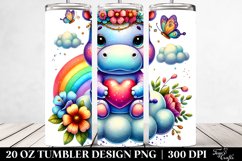 Spring 20 Oz Tumbler Png Product Image 2