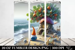 Fairy Tale Gnome in Pastel | 20 Oz Tumbler Product Image 2